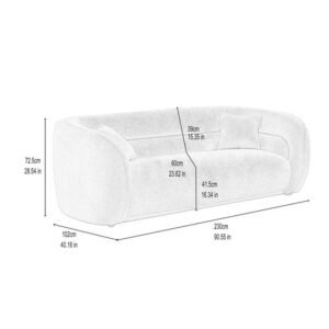 Opulence sofa | modern comfort