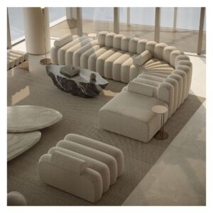 Harmony modular sectional | boucle fabric