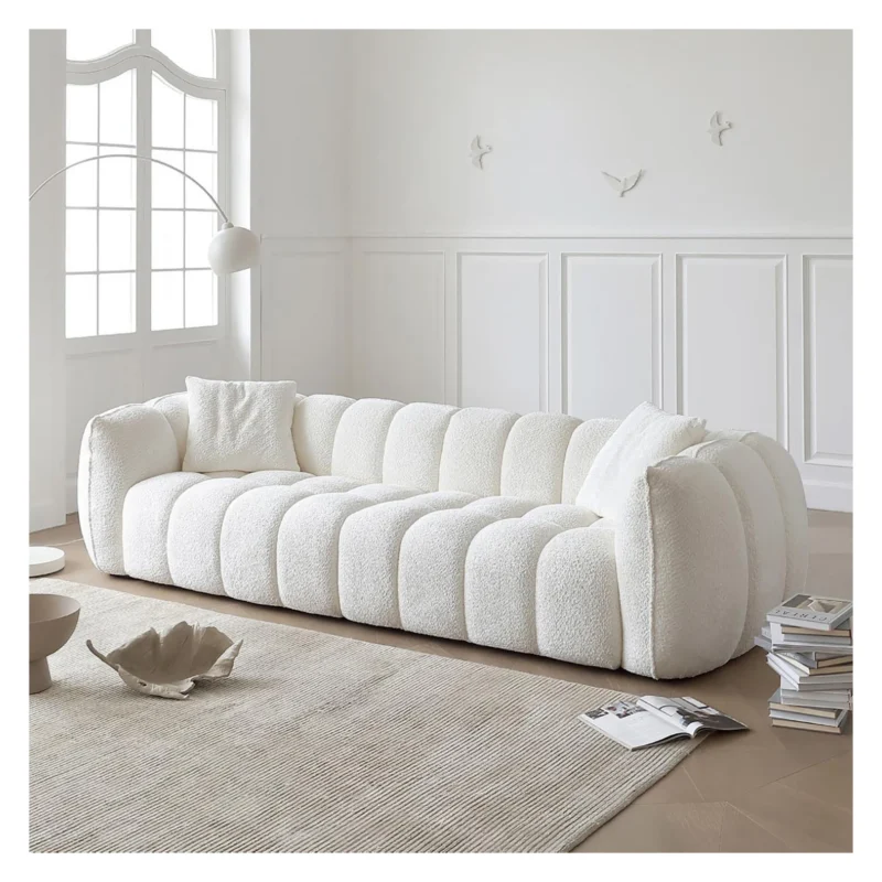 Vintage charm modern 3-seater