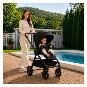 Boobeyeh Tronassimo S3 Premium Reversible Baby Stroller